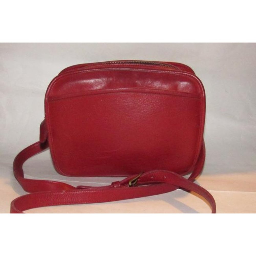 Coach Metropolitan Red Vintage Crossbody Bag Gem